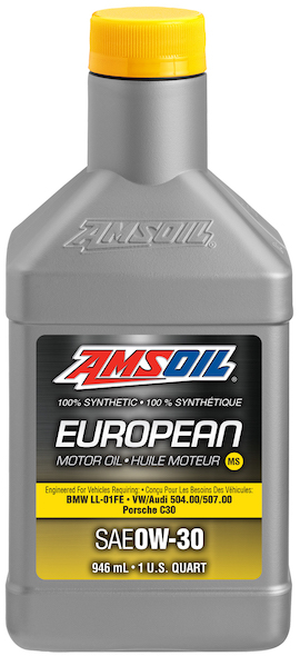 AMSOIL SAE 0W-30 MS Synthetic European Motor Oil